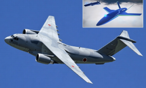 日本也在搞协同作战无人机！发射方式相当特殊，我军值得关注