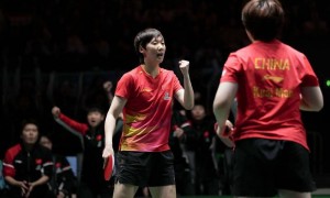 混团世界杯：“莎头”混双零封对手 国乒8-3韩国晋级决赛