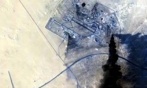 卫星拍下美军基地惨状，大量设施遭到摧毁，美军“纸老虎”坐实！特朗普破防了