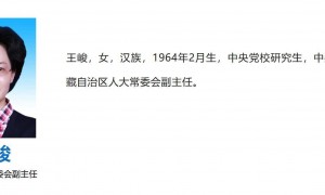 极目政情丨61岁“女老虎”王峻被查，长期在西藏工作